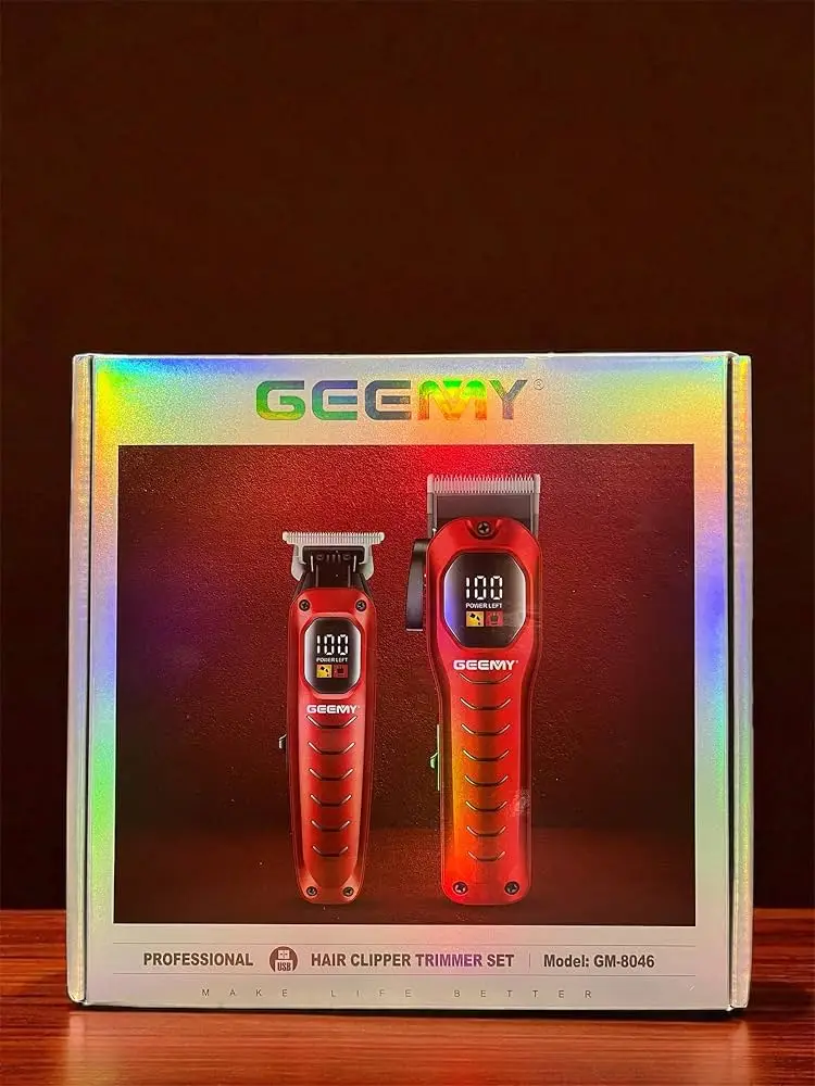 Geemy Professional Hair Trimmer Combo GM-8046