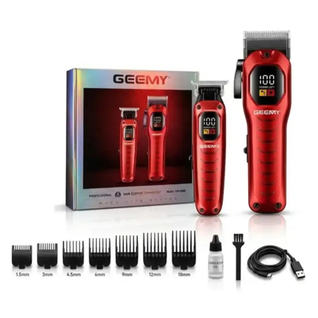 Geemy Professional Hair Trimmer Combo GM-8046