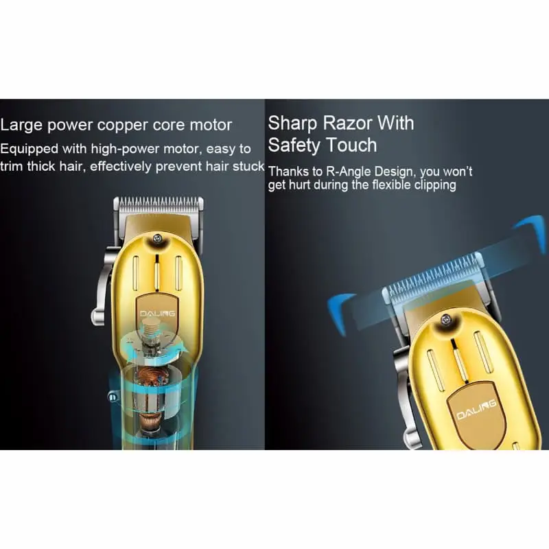 DALING Dl-1538 Professional Cordless Hair Clipper