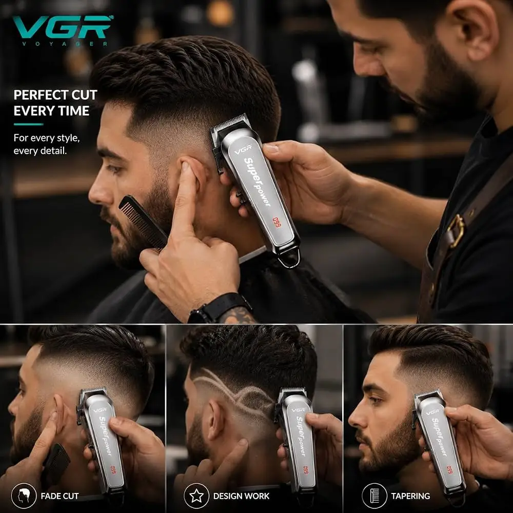 VGR 060 Electric Hair Clipper Professional Trimmer
