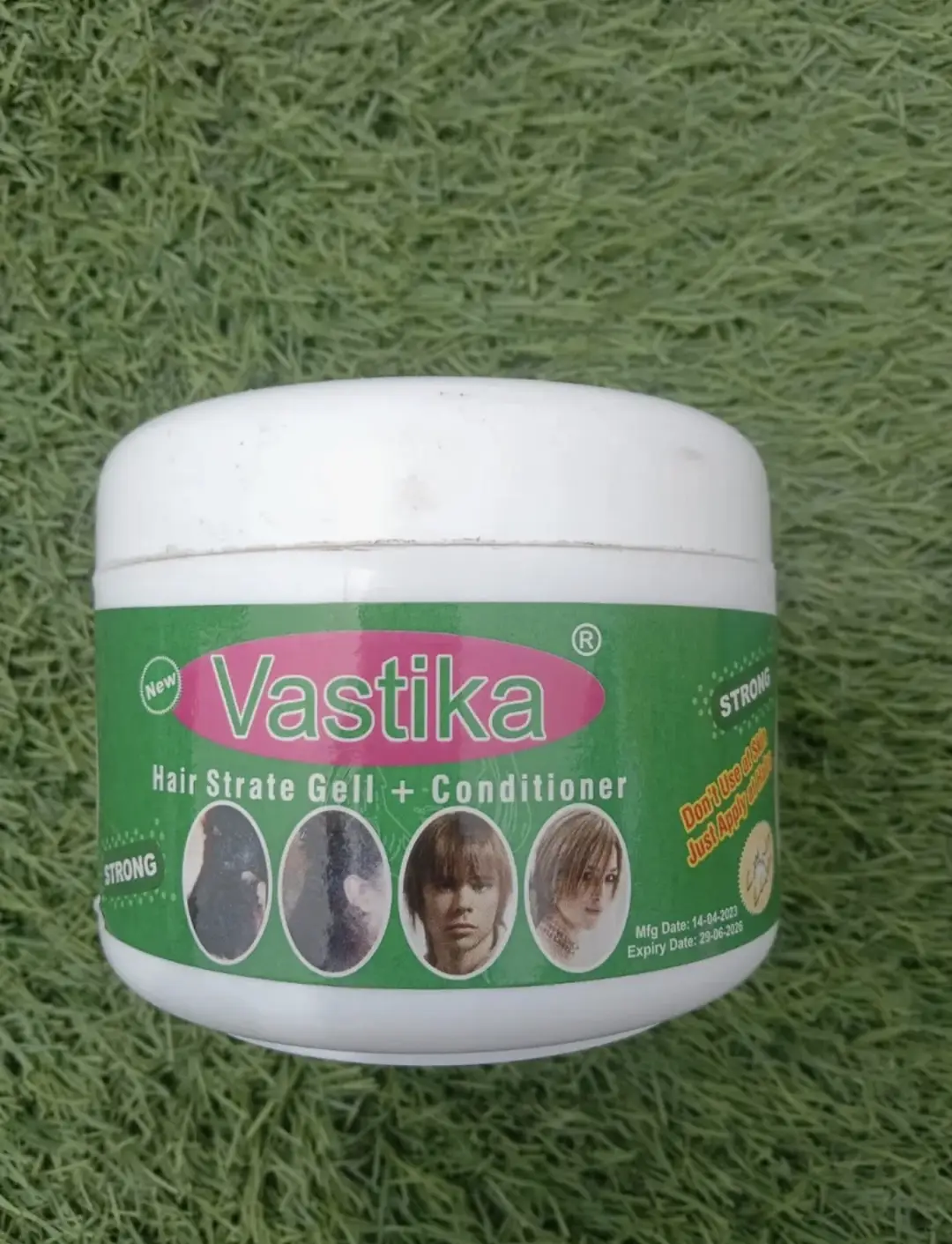 Professional Green Vastika Hair Straightening 300g