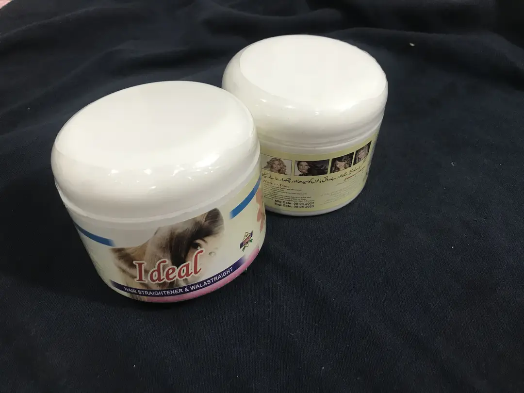 Ideal Hair Straightening Cream 300g and 1kg Big Jar