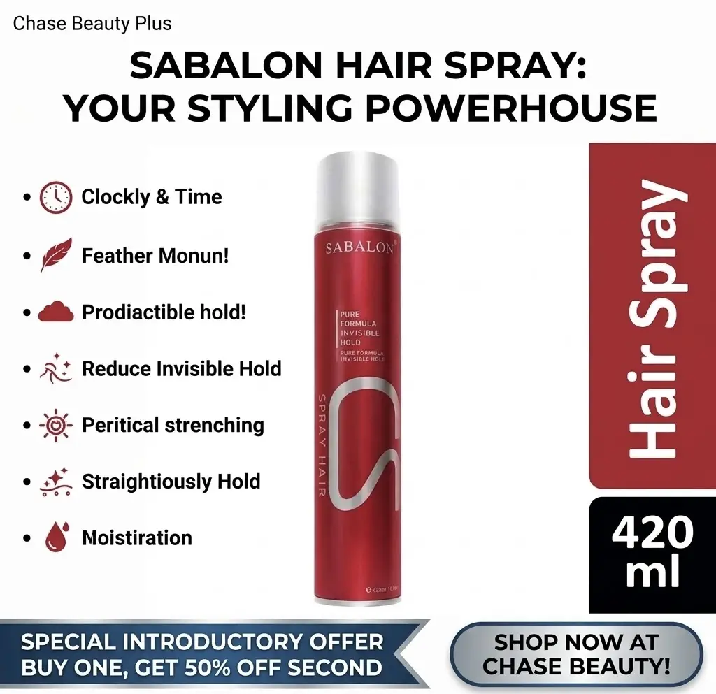 Sabalon Hair Styling Spray-420 ml , pure formula