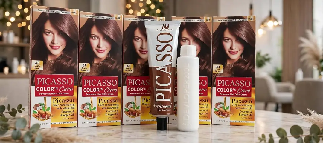 Picasso Dark Brown Color Vibrancy Hair Dye 120