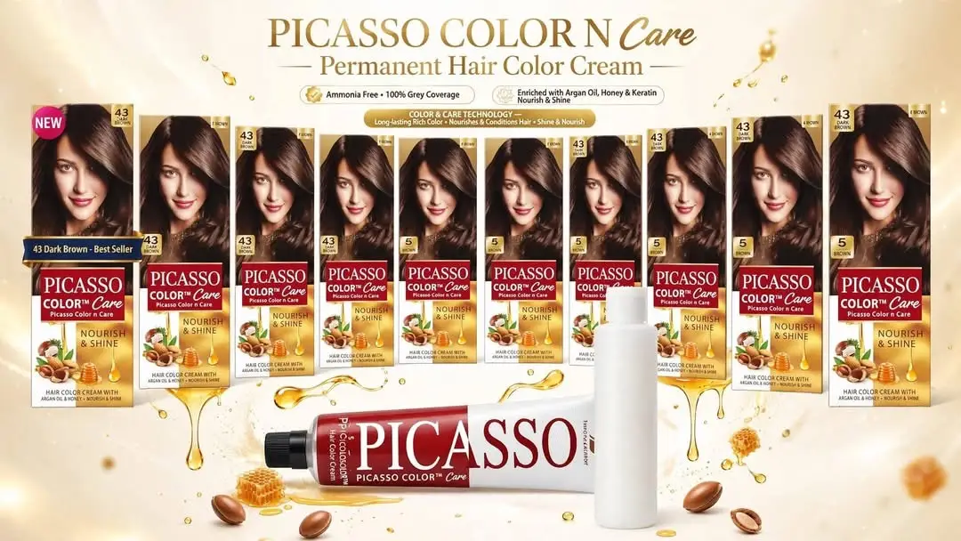 Picasso Dark Brown Color Vibrancy Hair Dye 120
