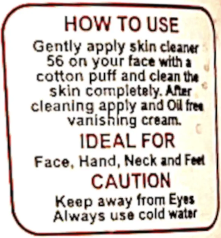 Original Fashion shines Skin Cleaner 56