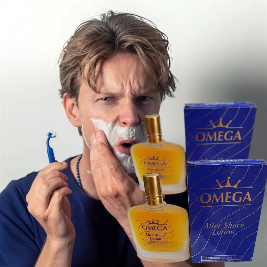 Omega Aftershave Lotion 100ml | Cooling Post Shave