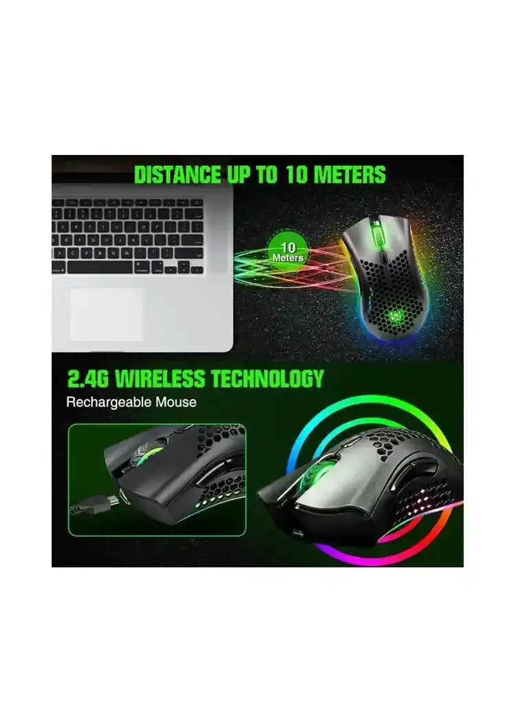 Wireless RGB Gaming Mouse
