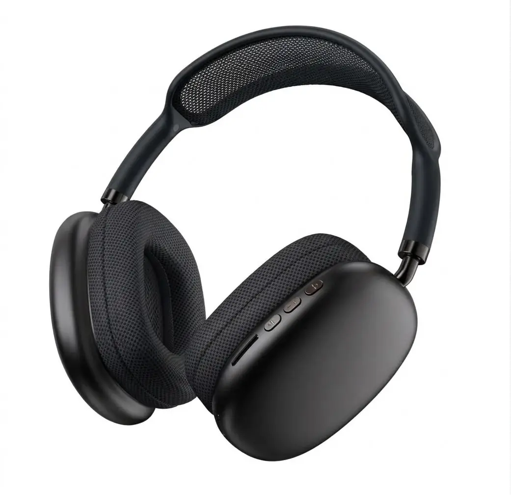 Silver Long-Lasting Battery With Fast Charge Headphone