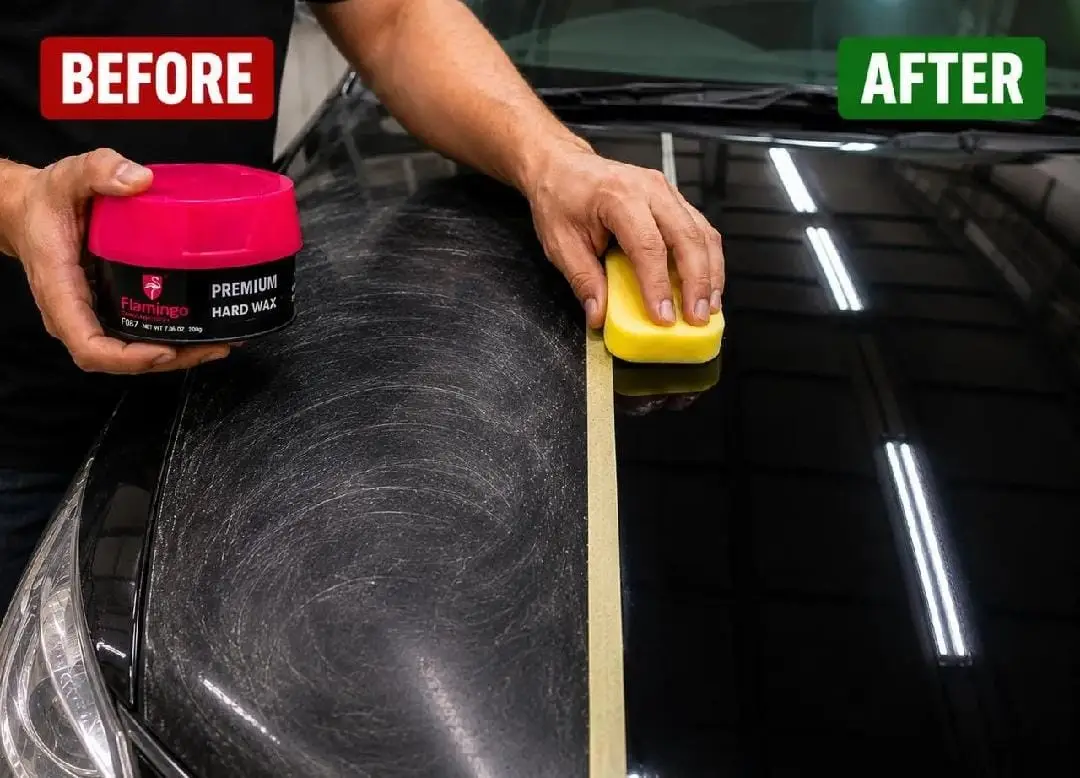 Flamingo Polish Car Wax 230g