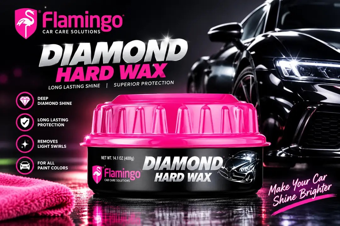 Flamingo Polish Car Wax 230g