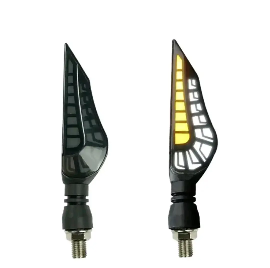 2 Pcs Long Lasting Material Bike Indicator