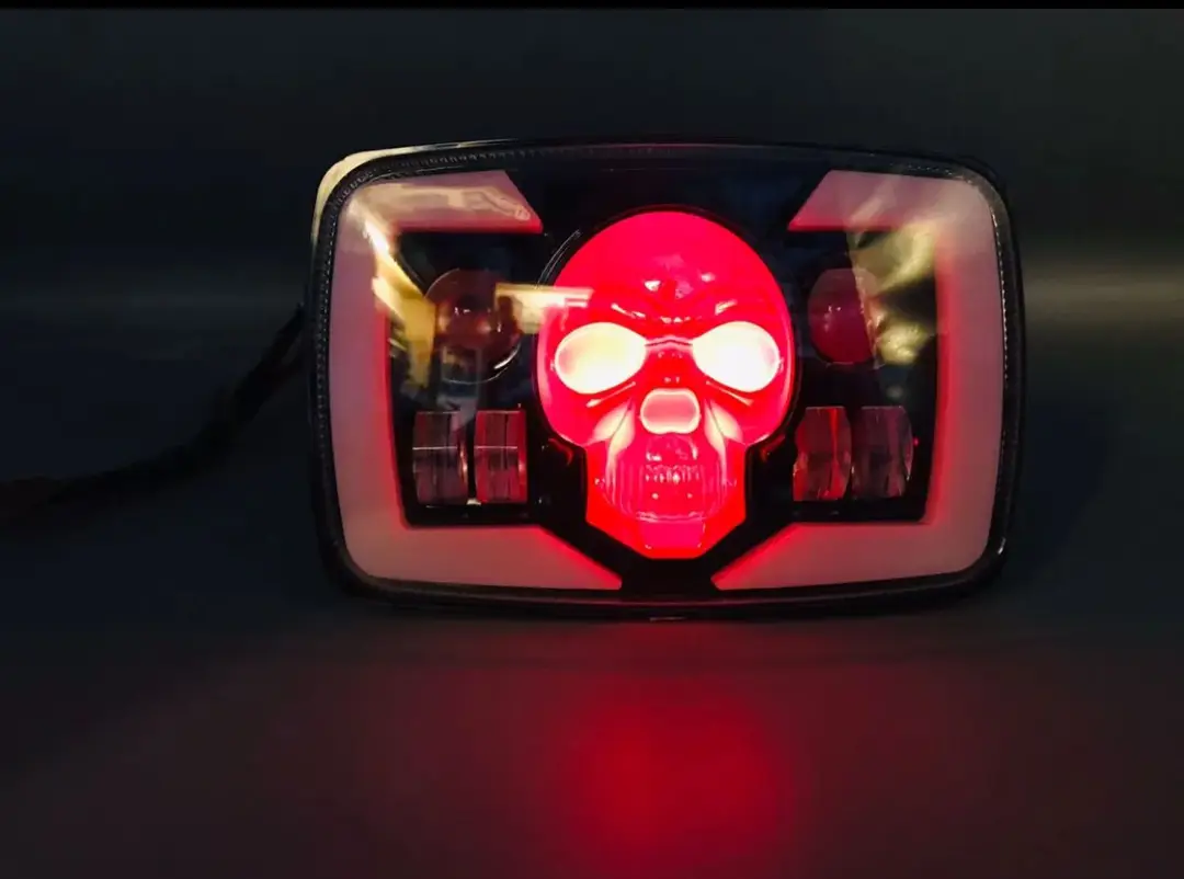 Skull Head Light Beam For CD70-CG125