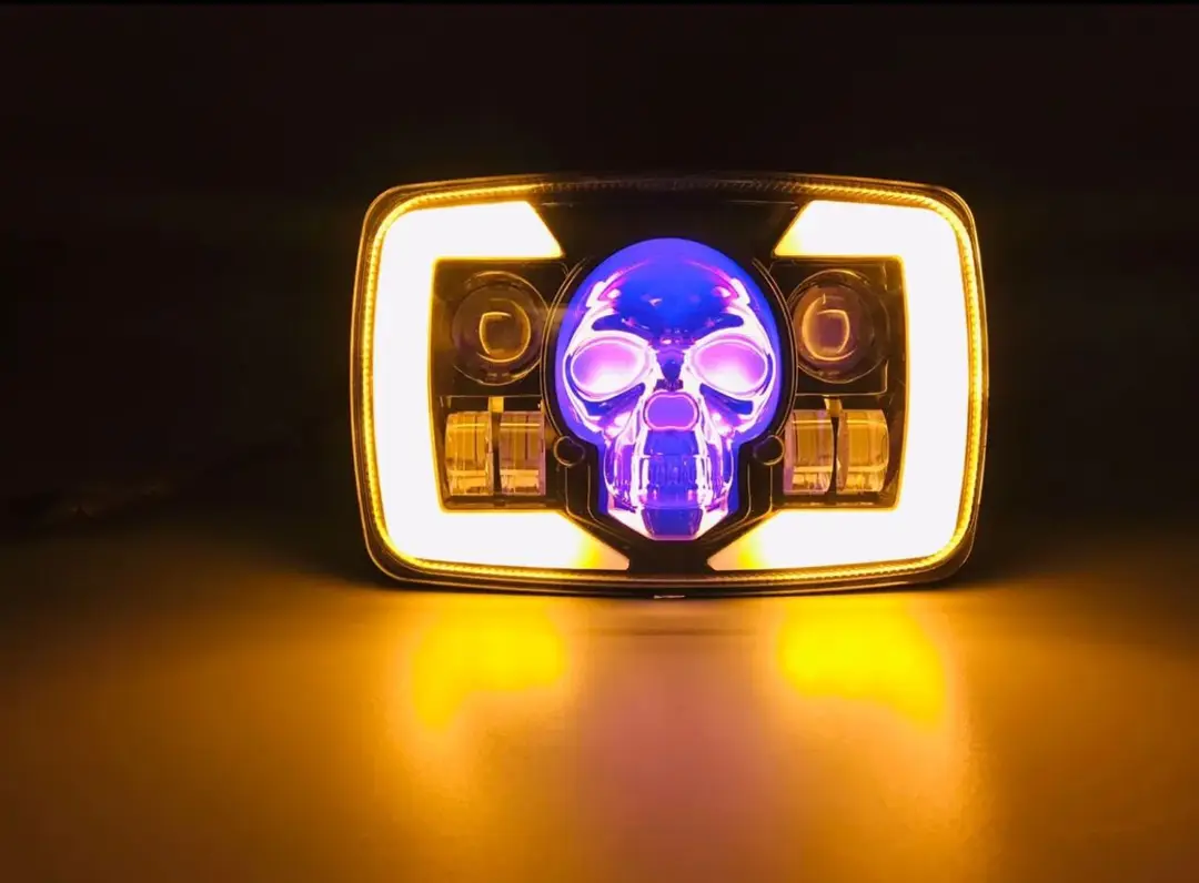 Skull Head Light Beam For CD70-CG125