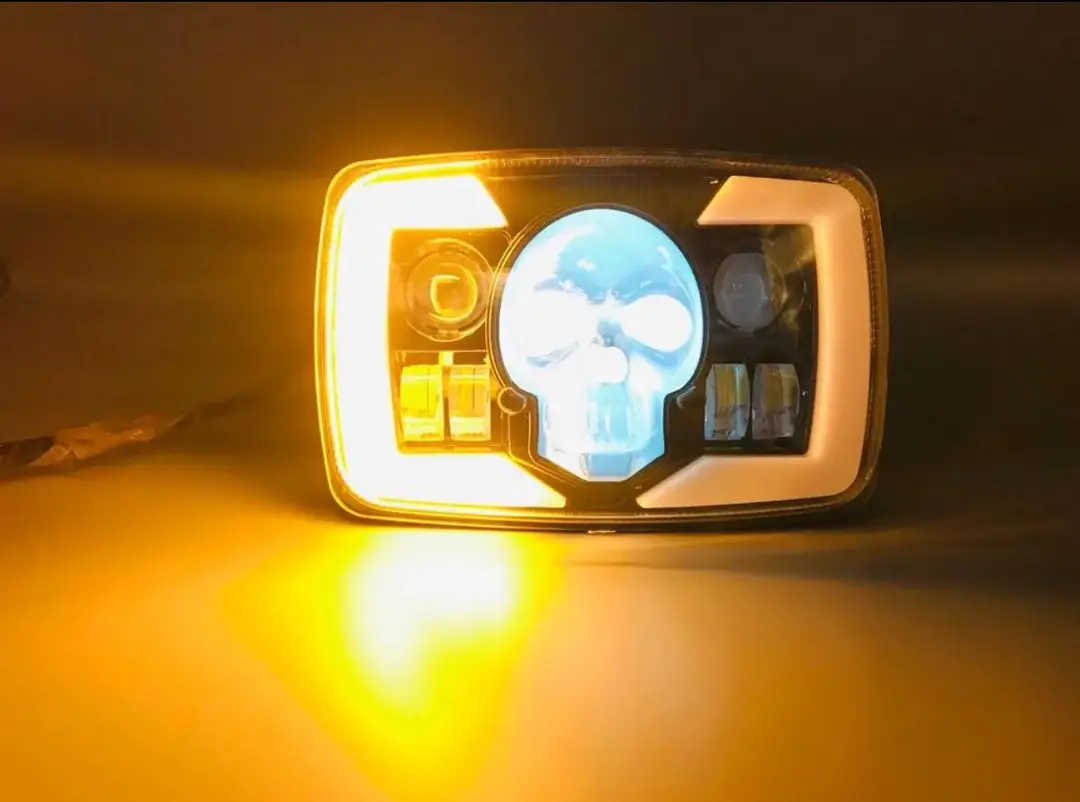 Skull Head Light Beam For CD70-CG125