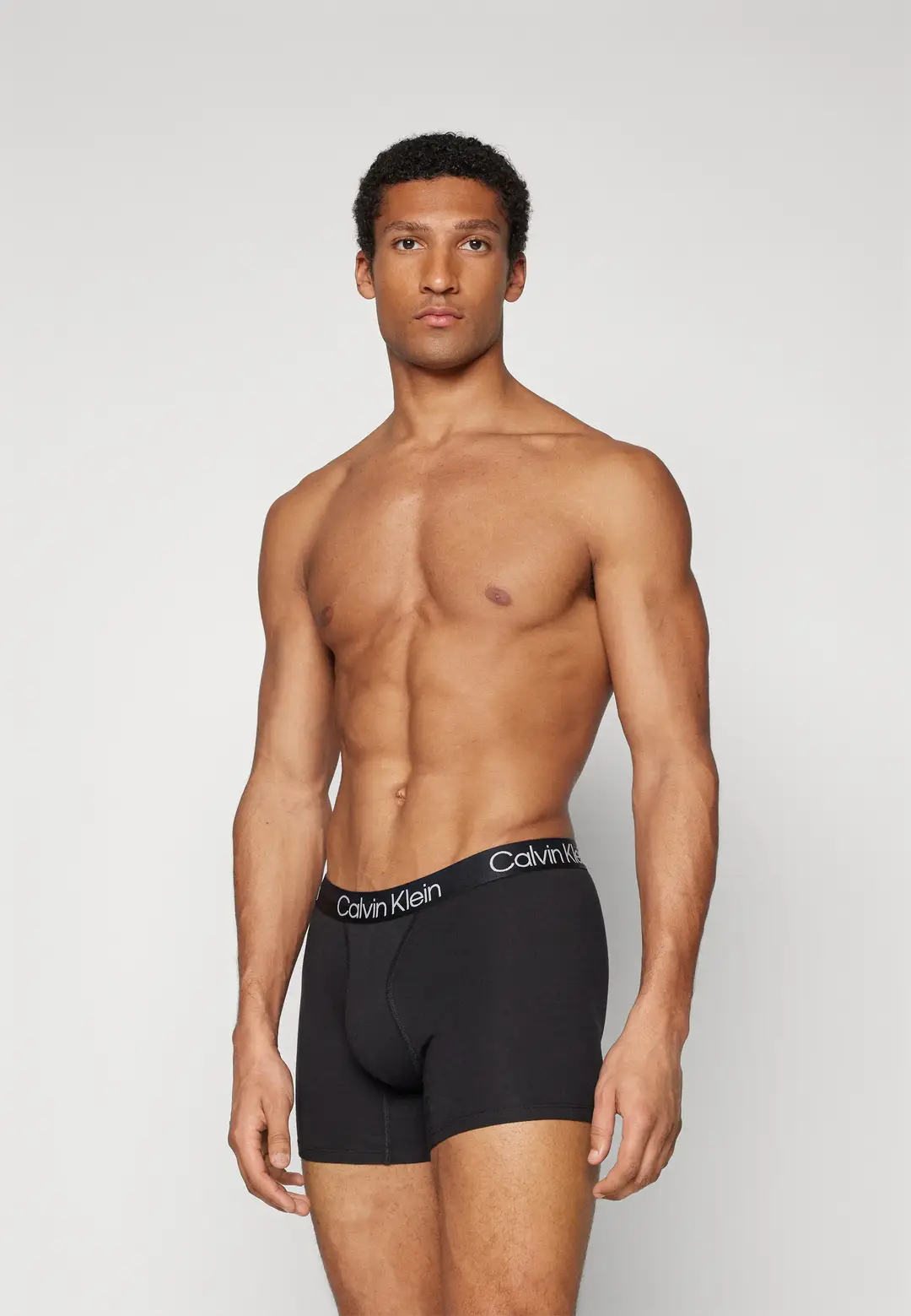 Calvin Klein Men's 3 Pack Logo Cotton Stretch Boxer