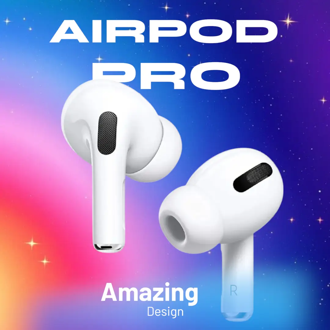 White Airpods pro 2 wireless