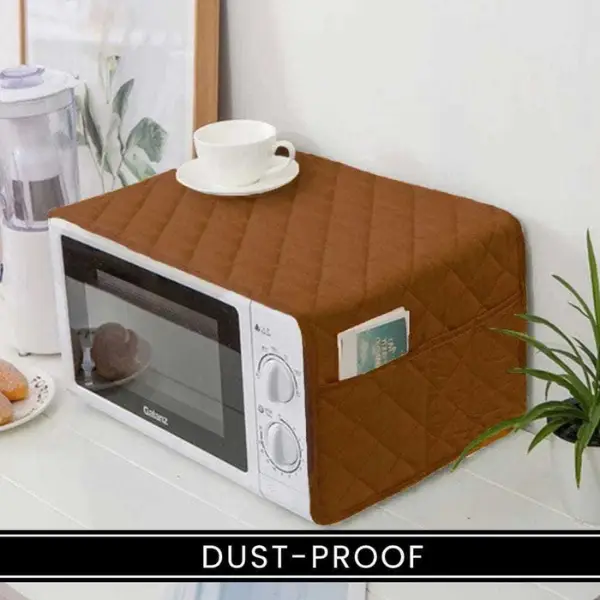Beautiful Quilted Oven Cover with Pockets