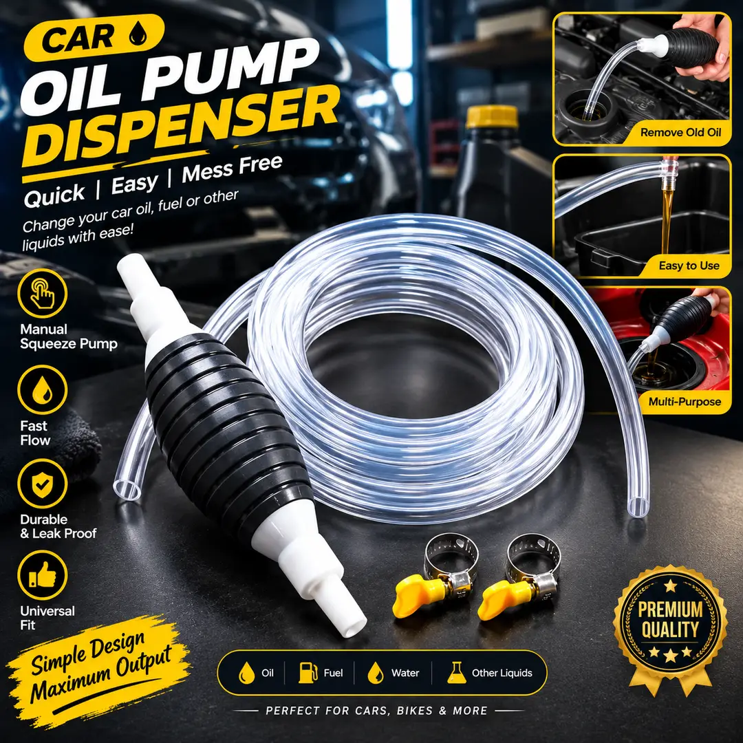 Portable Manual Oil Transfer Pump