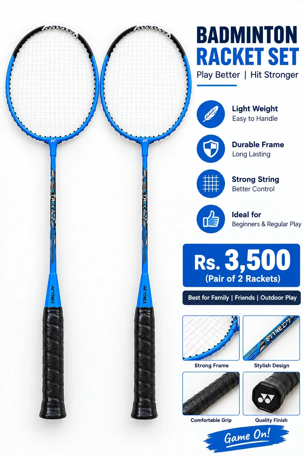Lightweight Badminton Racket