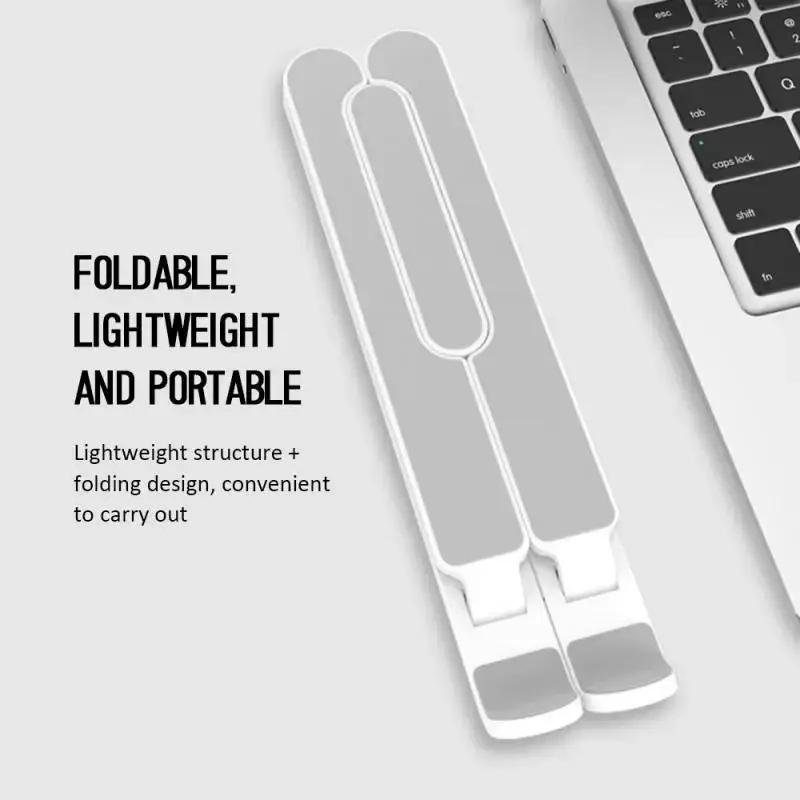 Adjustable Foldable Laptop & Tablet Stand for Desk