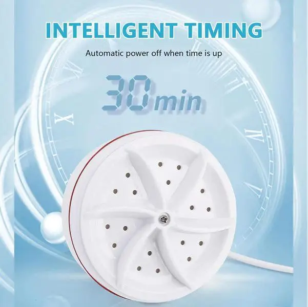 Mini Portable Washing Machine for Socks & Dorms