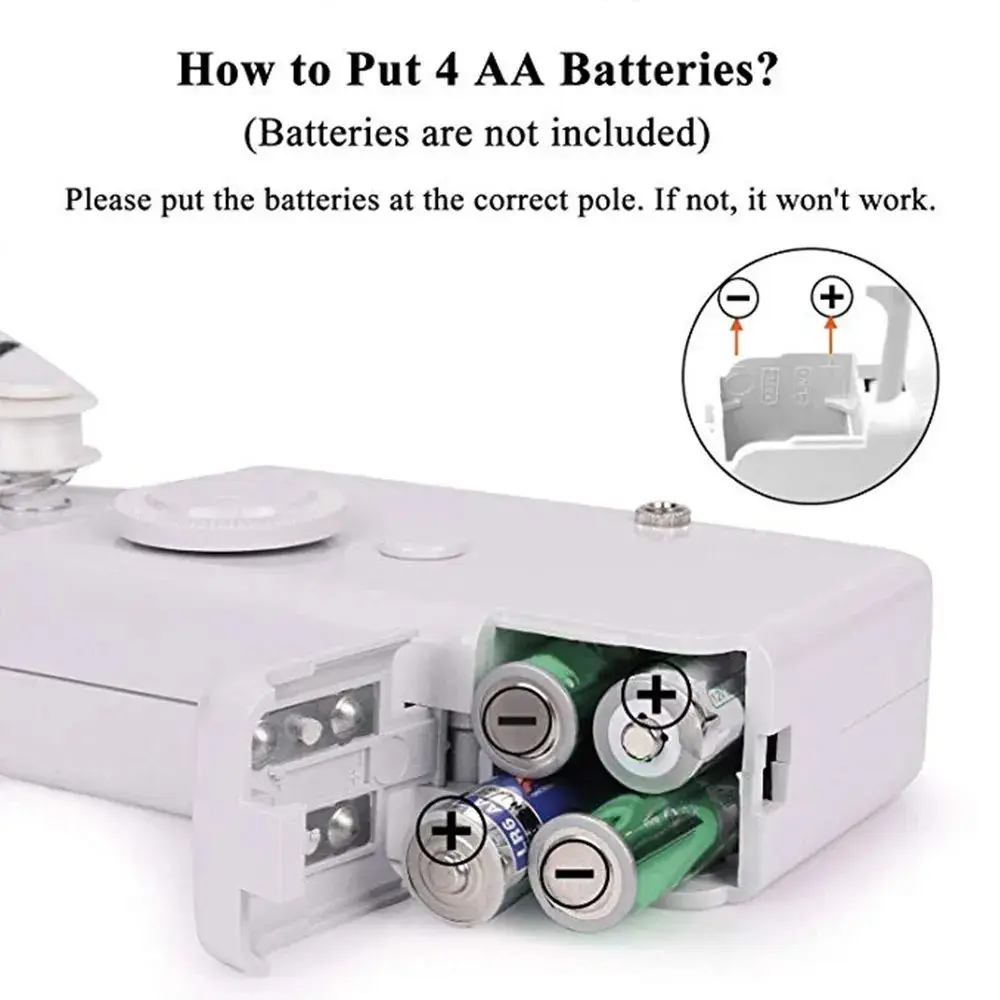 Mini Portable Handheld Sewing Machine for Home & Travel