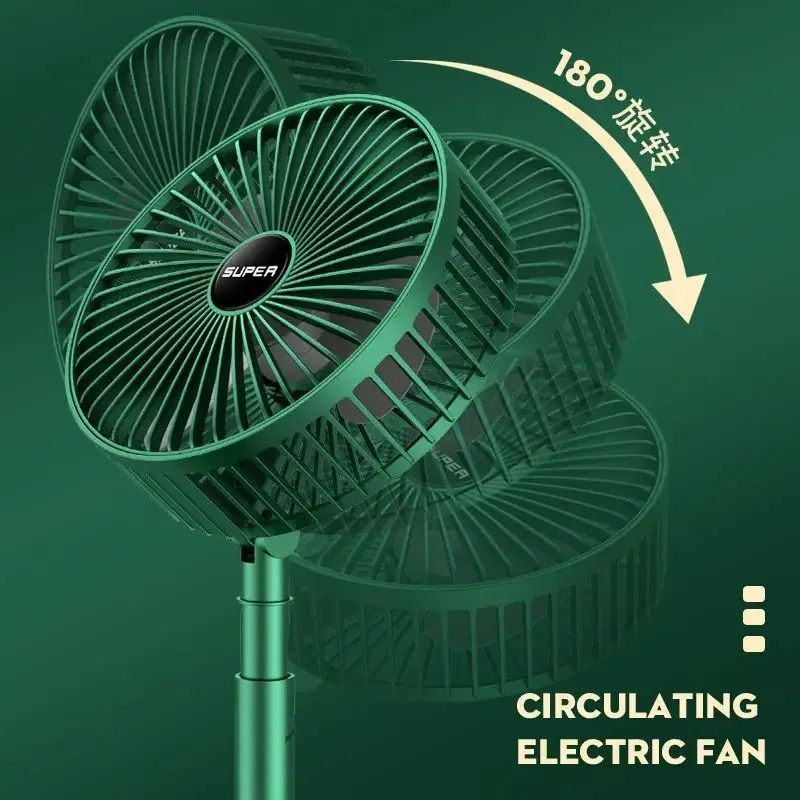 Portable Mini Foldable Telescopic Electric Fan