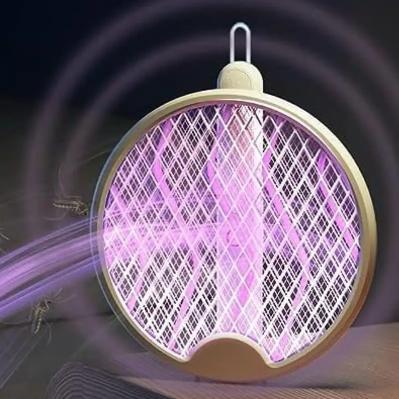 Foldable Rechargeable Mosquito Killer Racket Zapper