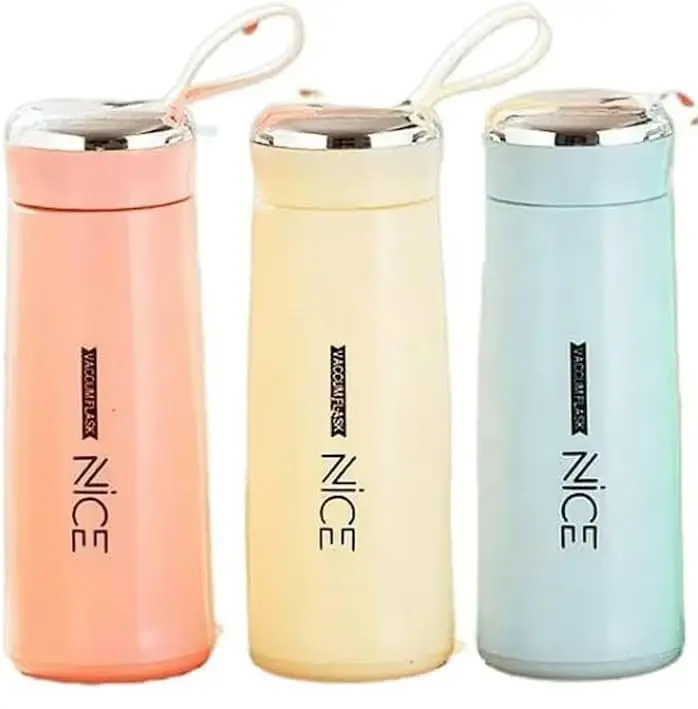 450ml Reusable Glass Water Bottle