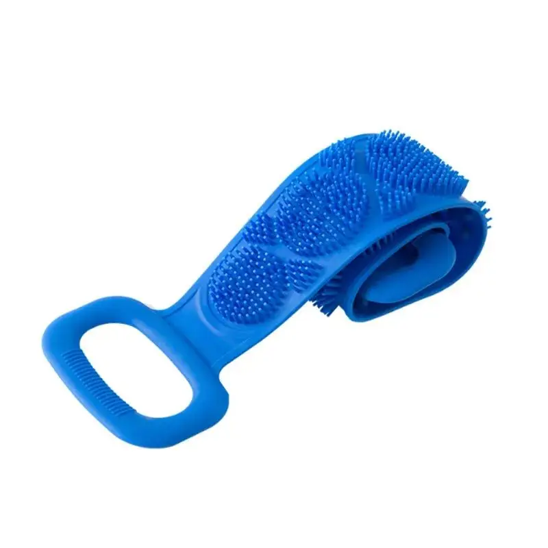 Long Silicone Bath Brush & Body Back Scrubber