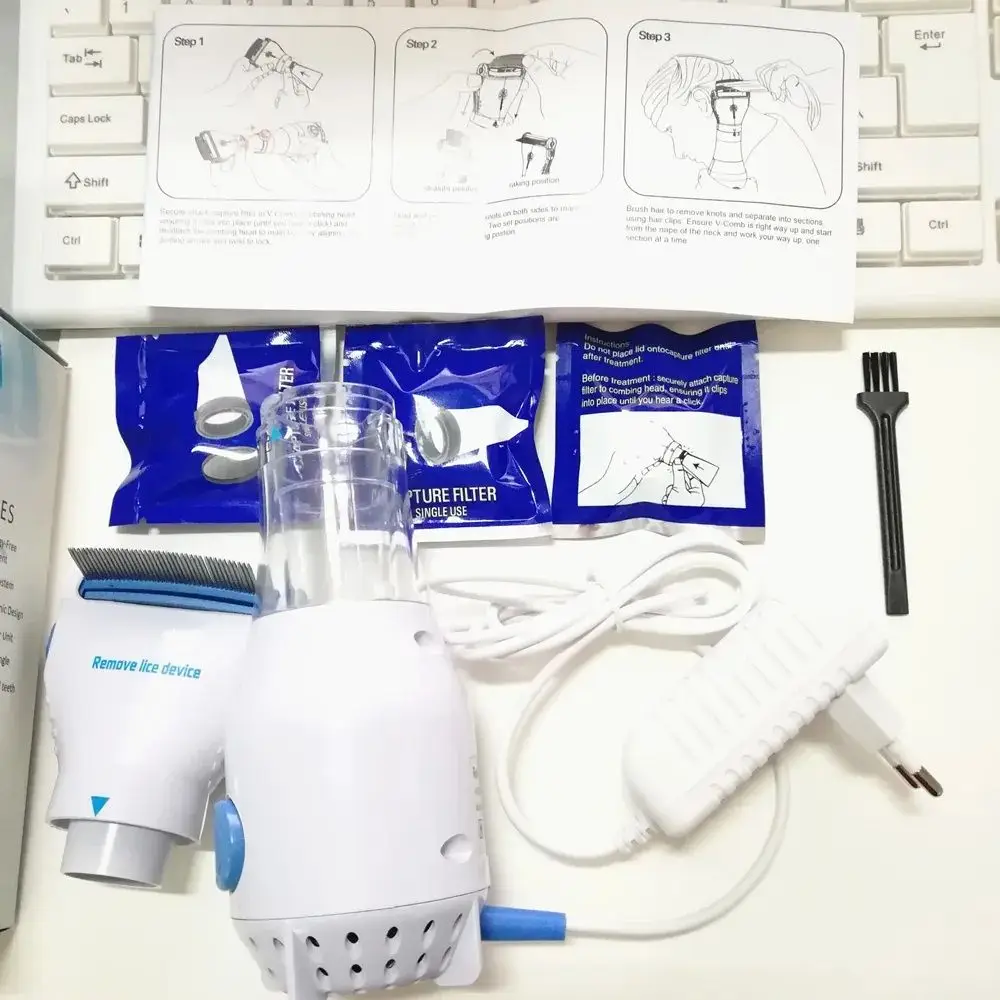V-Comb Electronic Head Lice Removal Comb