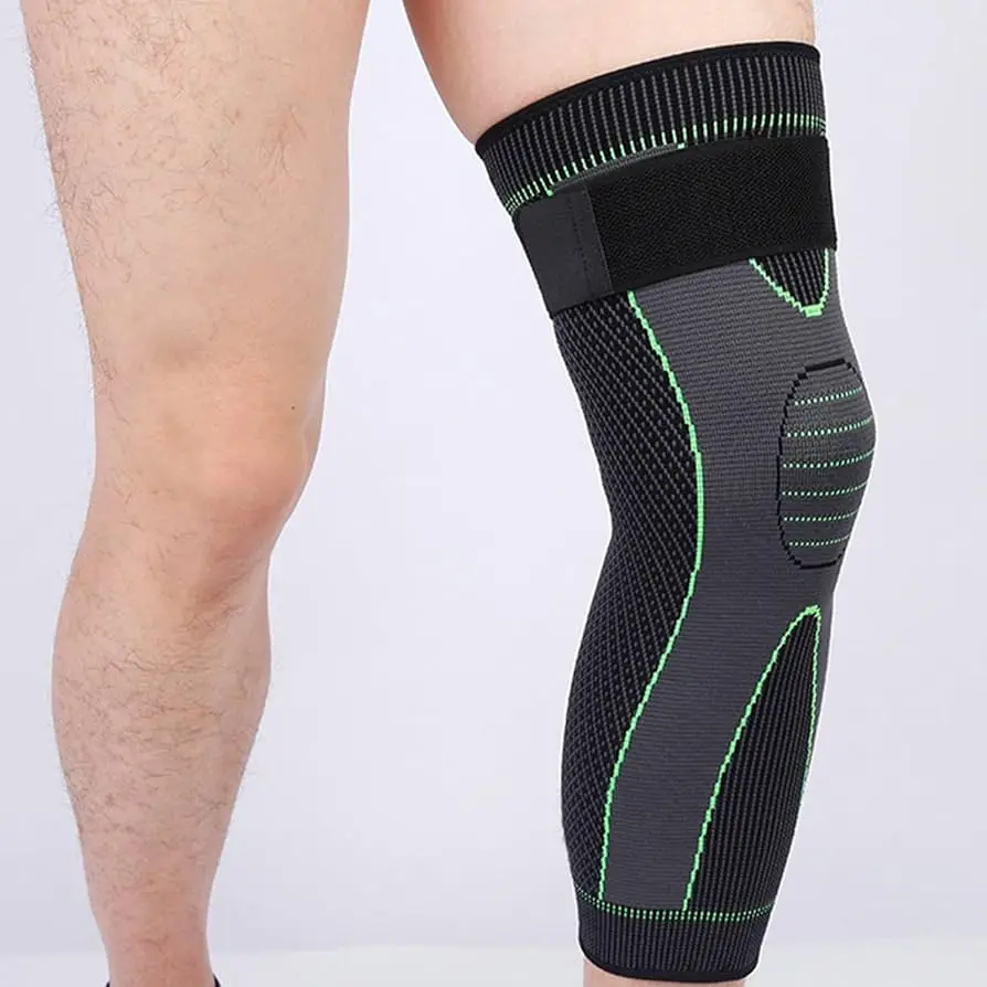 Knitted Knee Pads for Basketball Running and Cycling