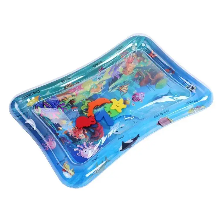 Inflatable Baby Water Play Mat for Tummy Muscle Development