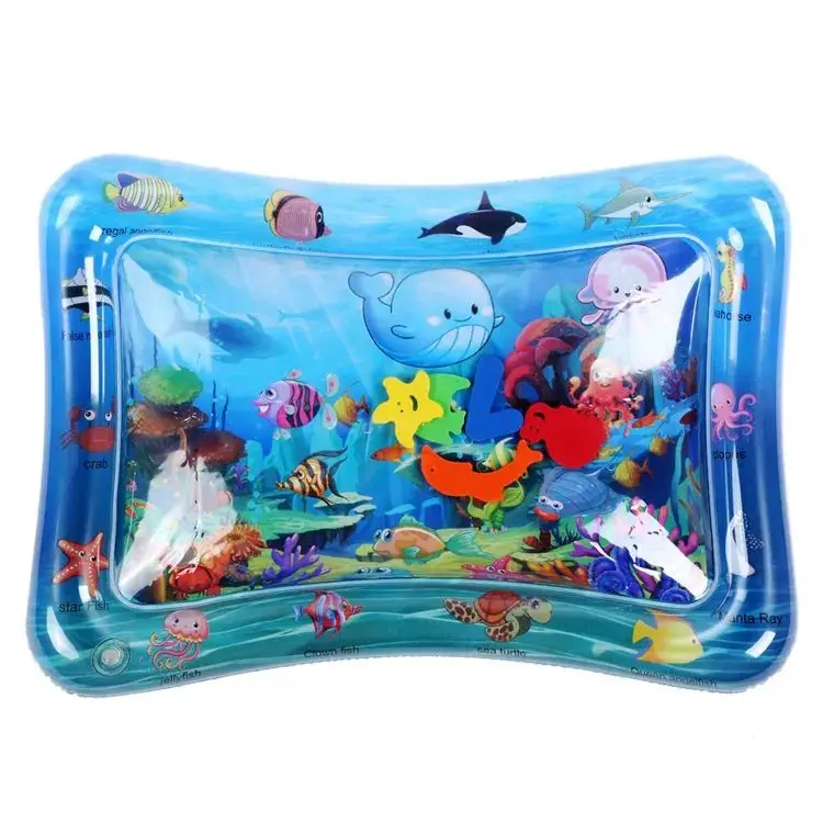 Inflatable Baby Water Play Mat for Tummy Muscle Development