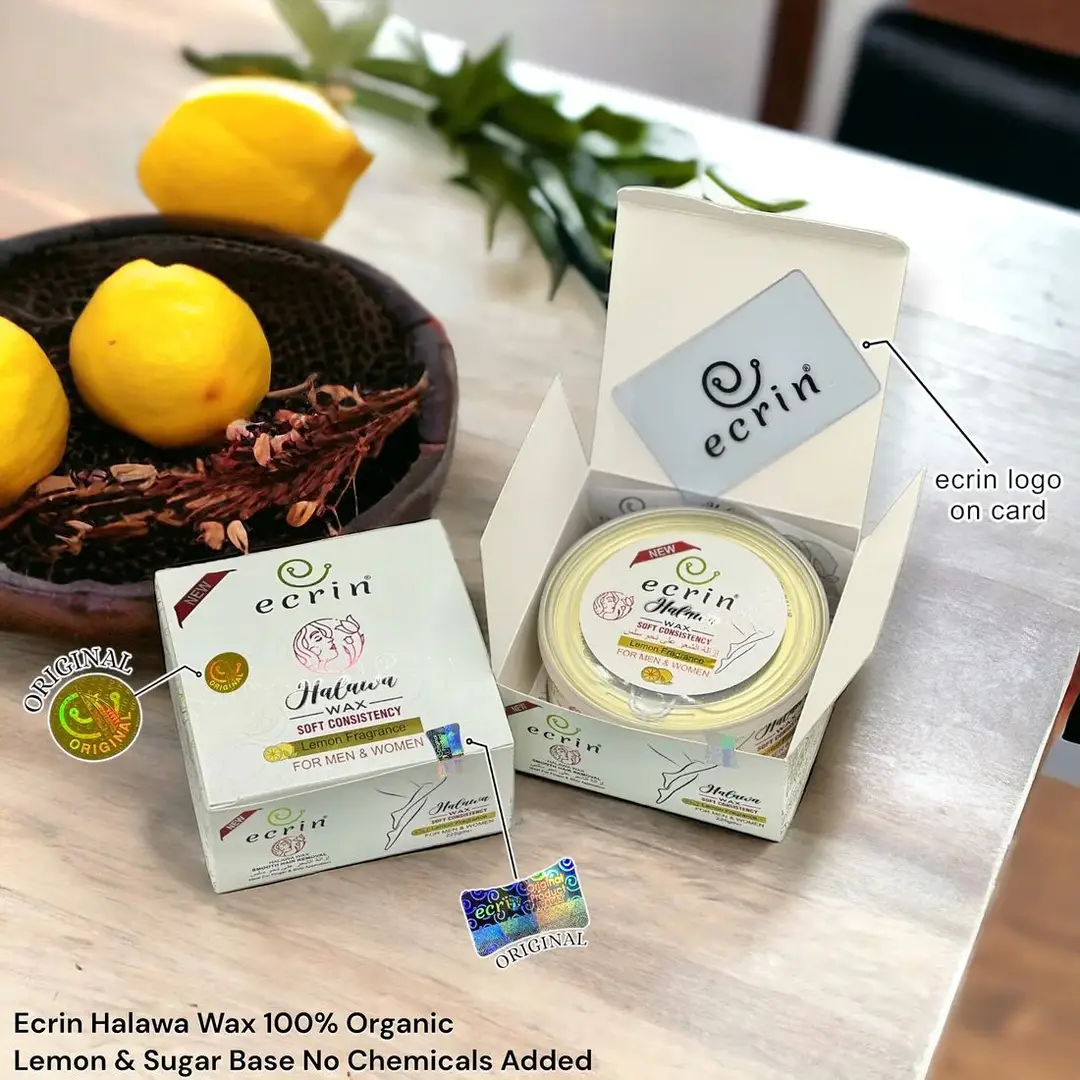 Ecrin Organic Halawa Wax Lemon & Sugar Base