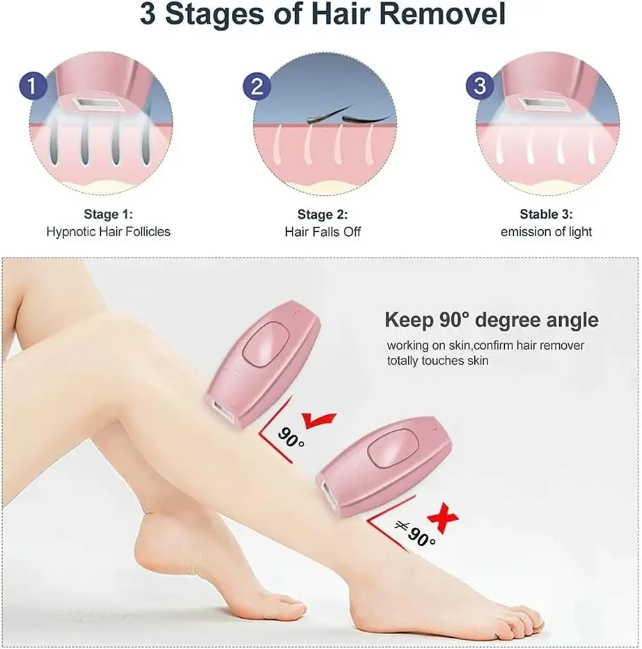 Mini IPL Hair Removal Device