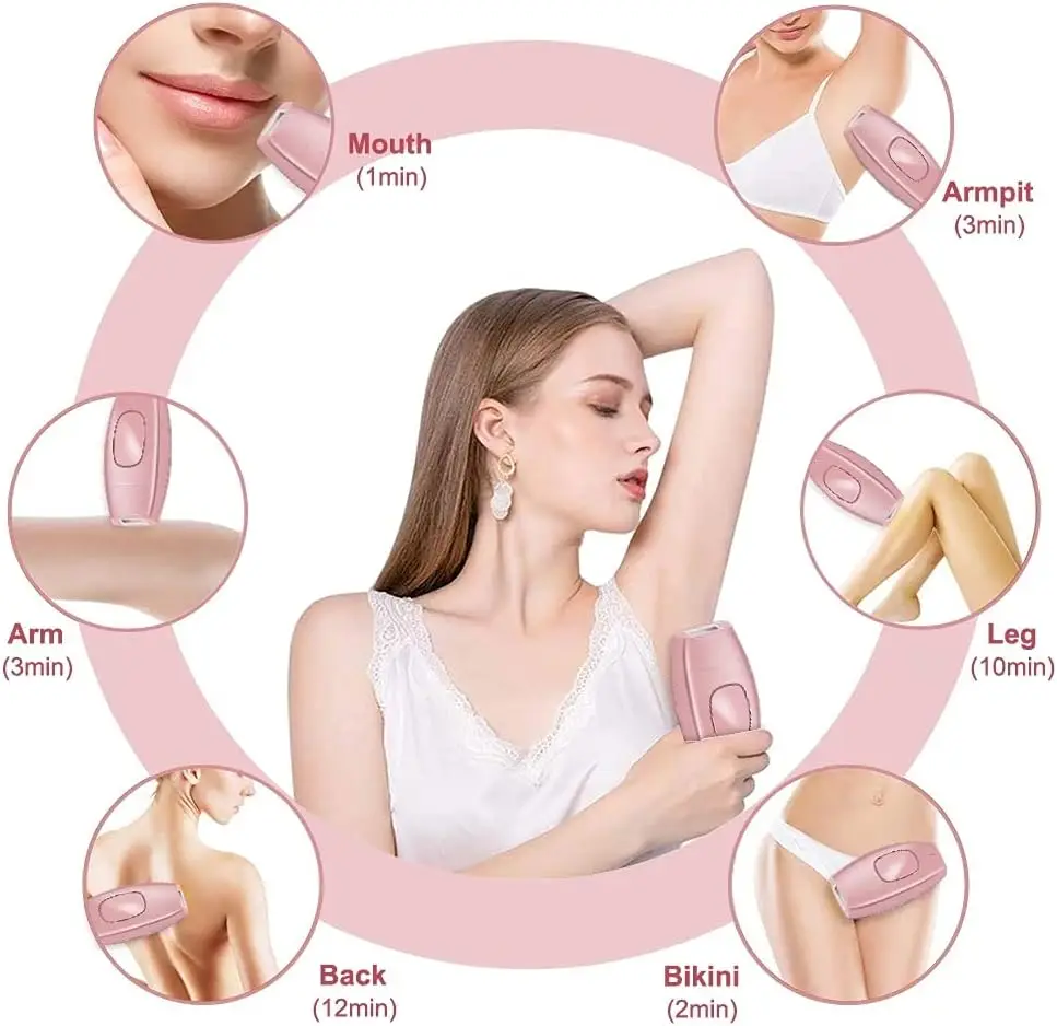 Mini IPL Hair Removal Device