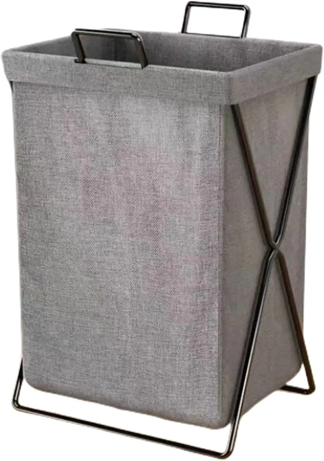 Laundry Hamper Basket With Metal Rods