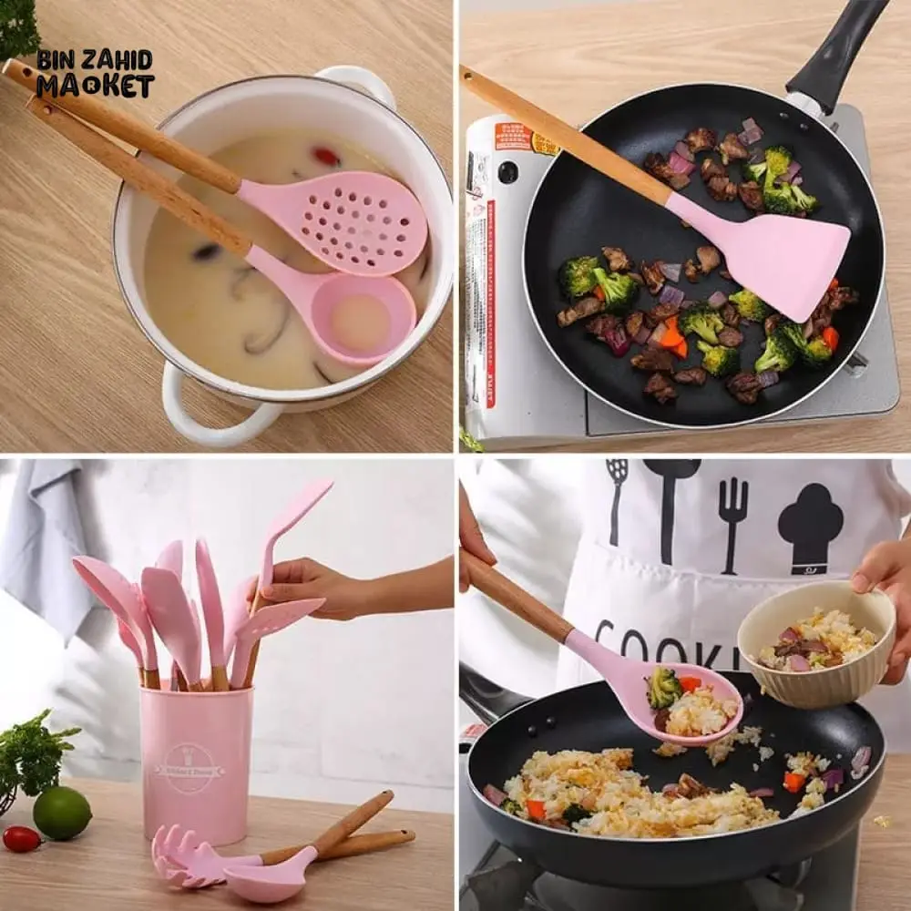 Silicone Utensils 12pcs Set
