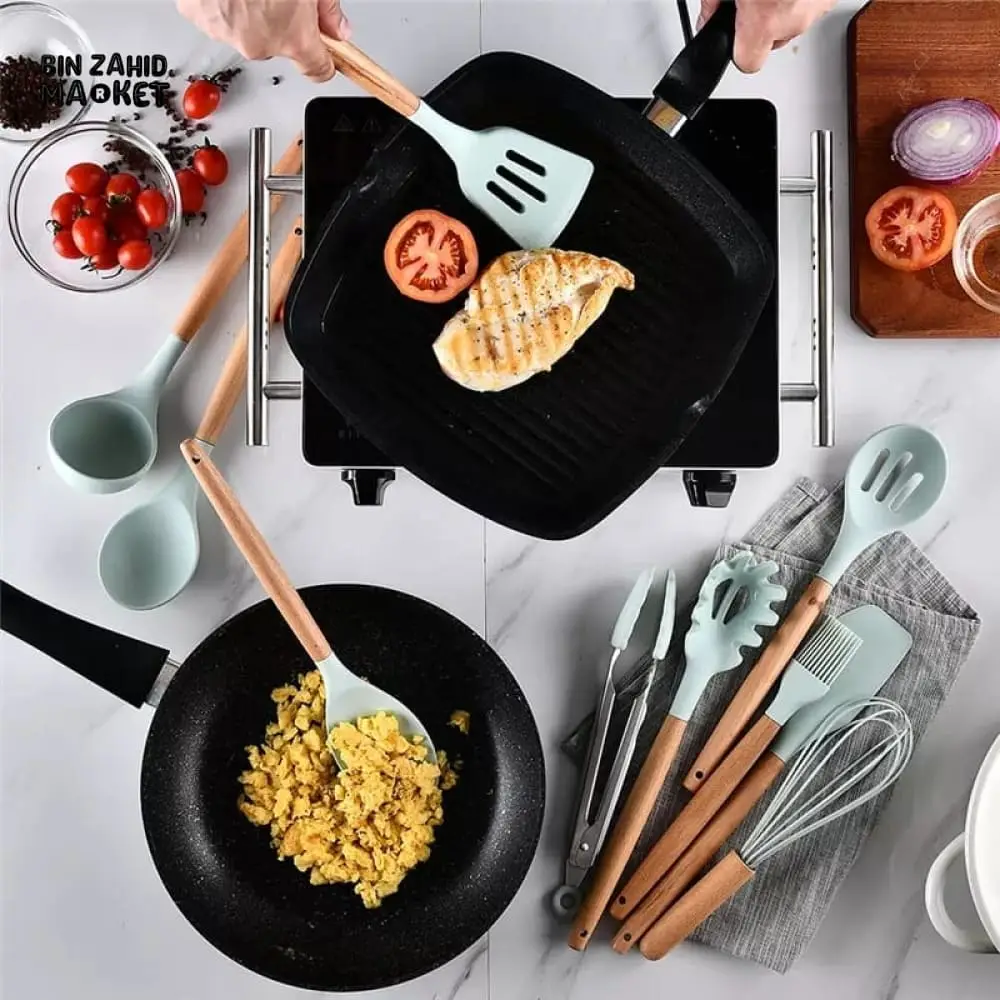 Silicone Utensils 12pcs Set