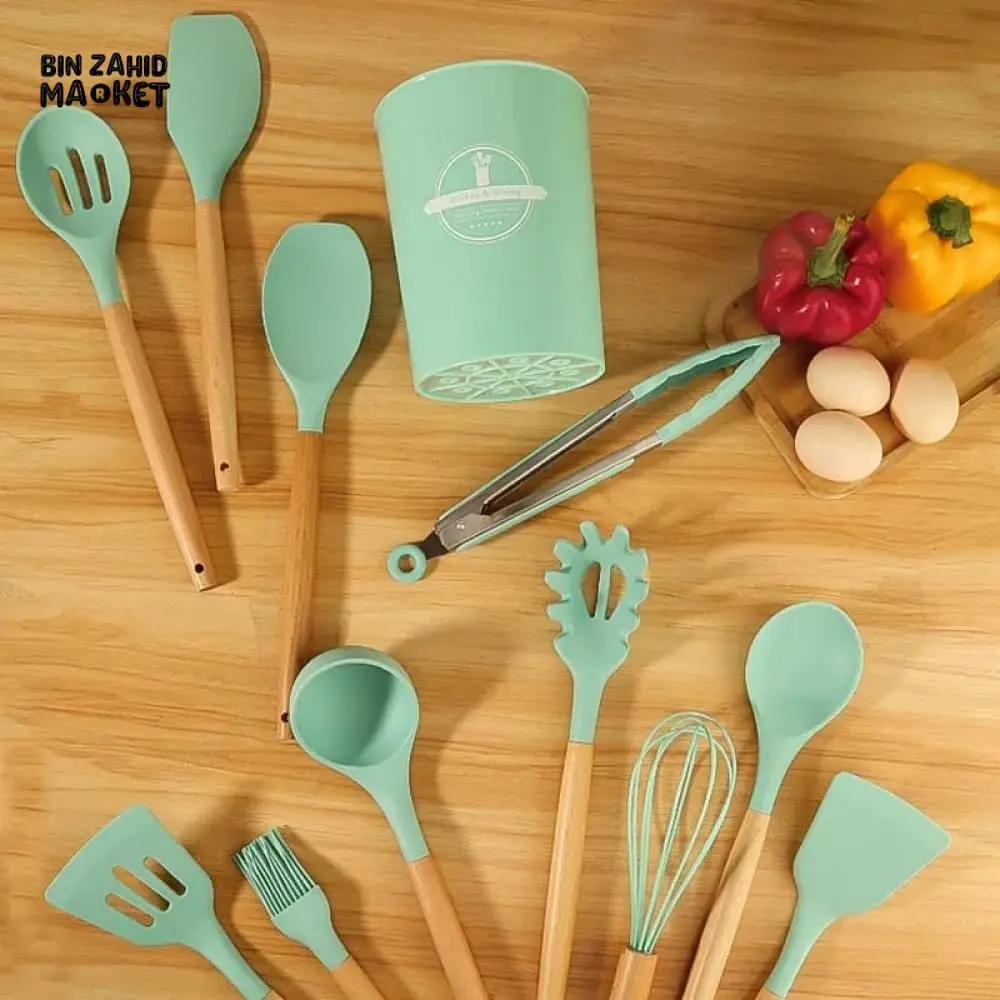 Silicone Utensils 12pcs Set
