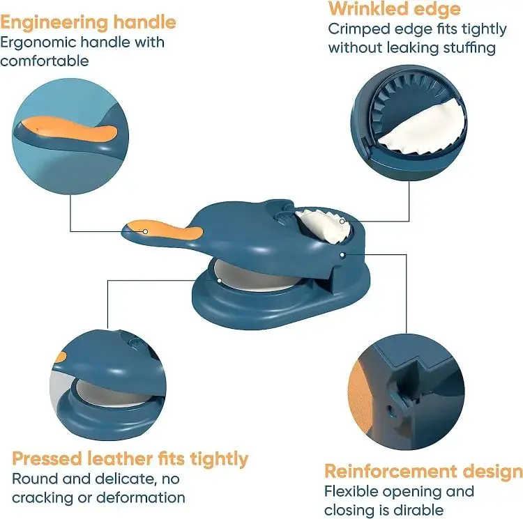 Manual Dumpling, Samosa & Ravioli Maker Mold Kitchen