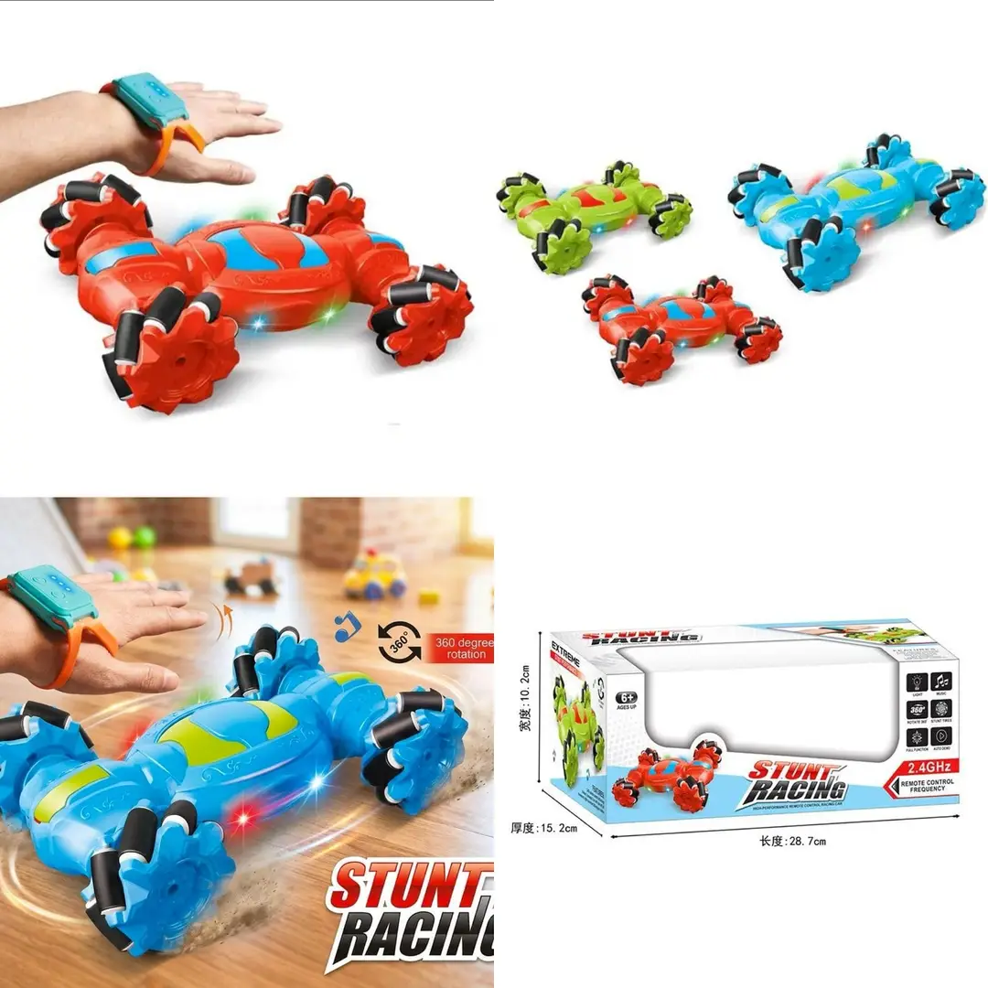Plastic Hand Gesture RC Car