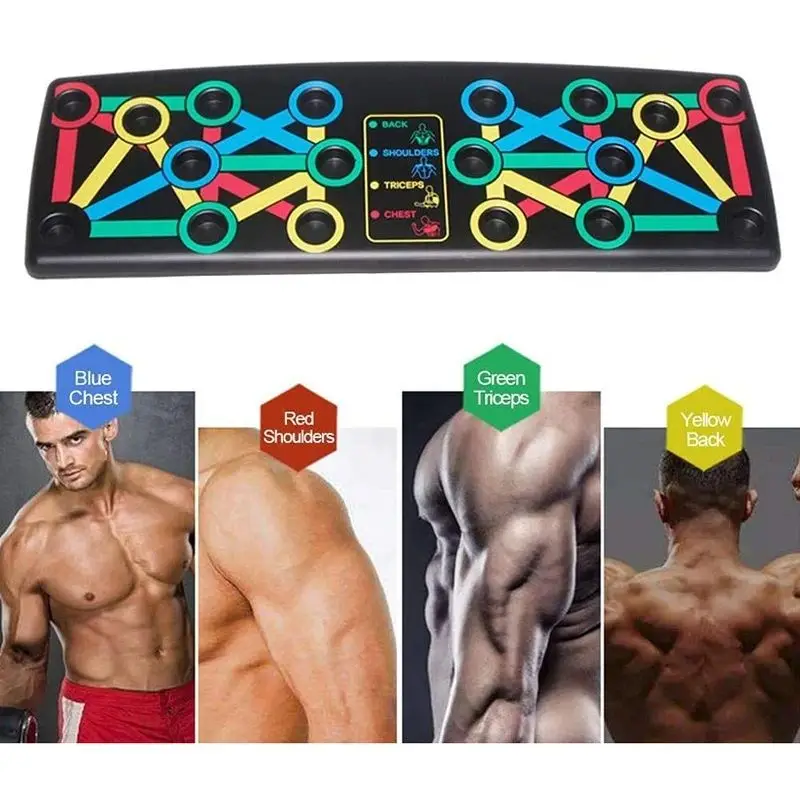9-in-1 Push Up Board for Full Body Fitness Workout
