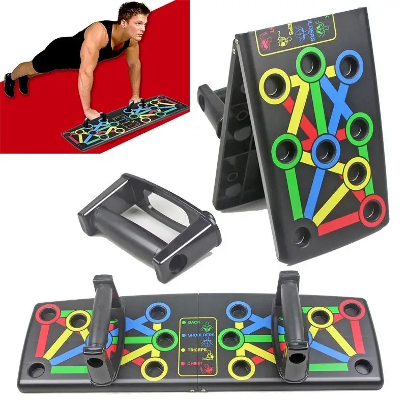 9-in-1 Push Up Board for Full Body Fitness Workout