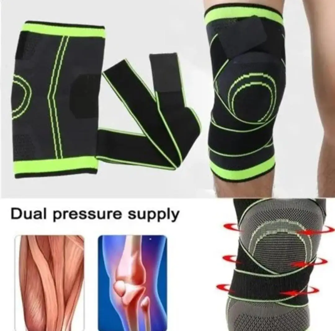 Knee Compression Support Strap for Pain Relief and Sports