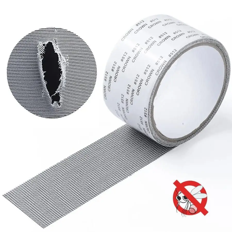 Self-Adhesive Window Screen Repair Mesh Tape