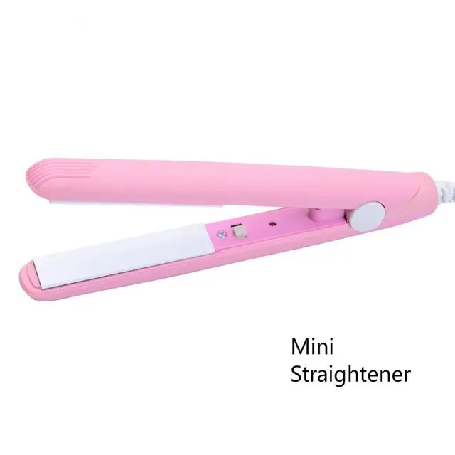 Mini Portable Hair Straightener Fast Heating Flat Iron