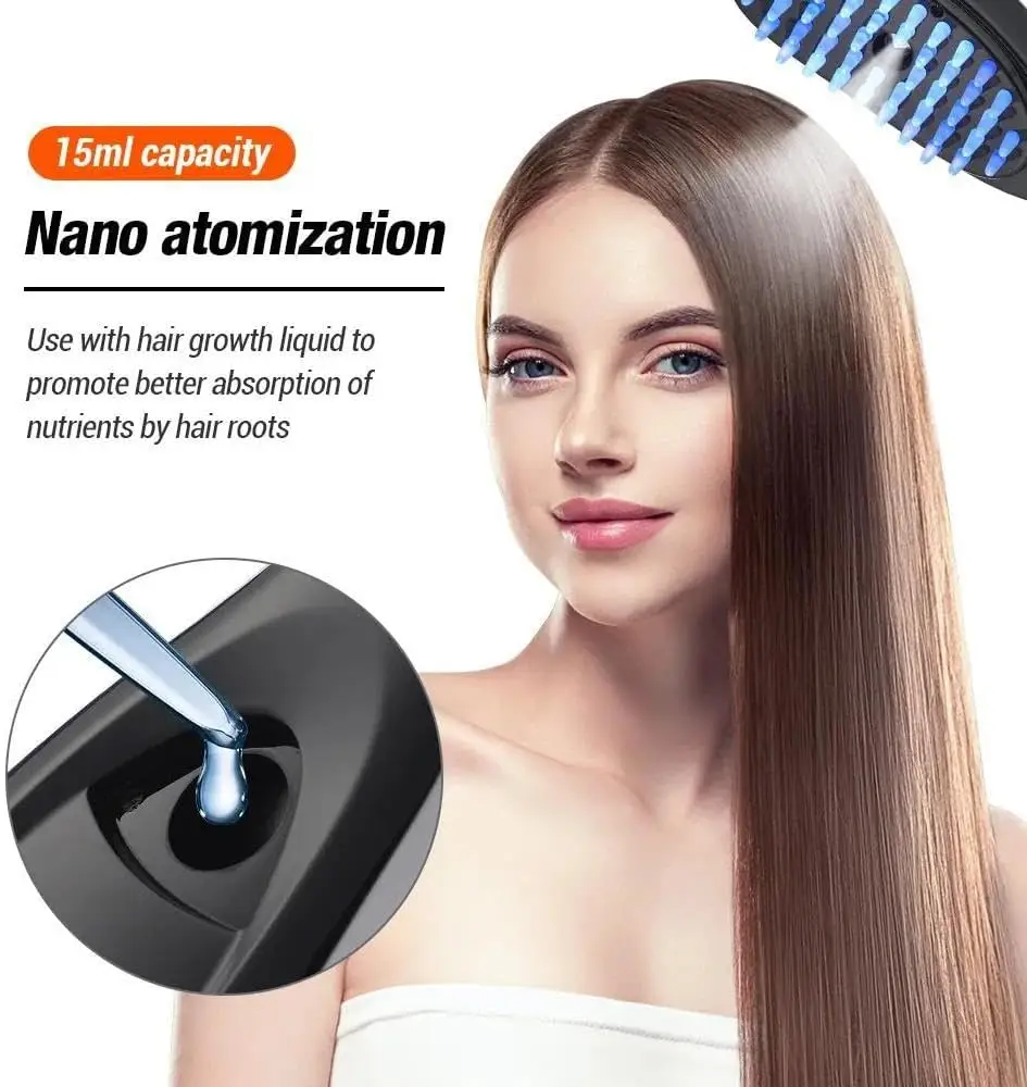 Electric Steam Hair Massage Comb